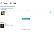 Tablet Screenshot of colapso-del-pan.blogspot.com