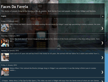 Tablet Screenshot of favelafaces.blogspot.com