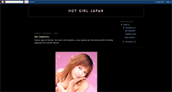 Desktop Screenshot of hotgirljapan.blogspot.com