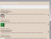 Tablet Screenshot of evonneonwednesday.blogspot.com