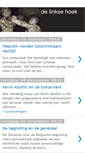Mobile Screenshot of linksehoek.blogspot.com