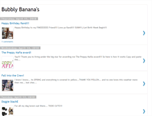 Tablet Screenshot of hannahgobananas.blogspot.com