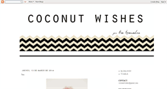 Desktop Screenshot of coconutwishes.blogspot.com