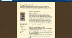 Desktop Screenshot of aoyagisgardenbox.blogspot.com