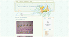 Desktop Screenshot of lidiprodutospersonalizados.blogspot.com
