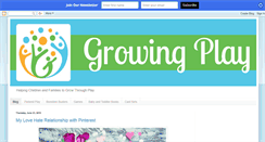 Desktop Screenshot of growingplay.blogspot.com