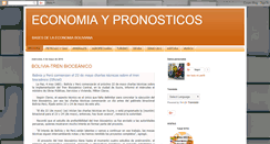 Desktop Screenshot of economiaypronosticos.blogspot.com