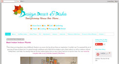 Desktop Screenshot of designdecoranddisha.blogspot.com