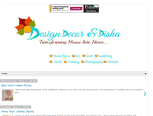 Tablet Screenshot of designdecoranddisha.blogspot.com