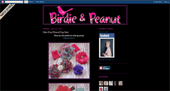 Desktop Screenshot of birdieandpeanut.blogspot.com