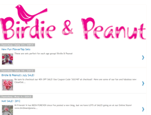 Tablet Screenshot of birdieandpeanut.blogspot.com