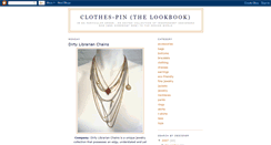 Desktop Screenshot of clothes-pin-lookbook.blogspot.com