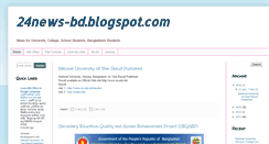 Desktop Screenshot of 24news-bd.blogspot.com