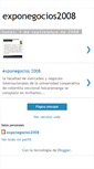 Mobile Screenshot of exponegocios2008.blogspot.com