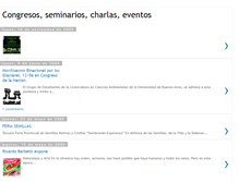 Tablet Screenshot of congresoscsambientalesuba.blogspot.com