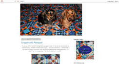 Desktop Screenshot of doxiesonmyquilt.blogspot.com