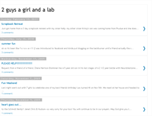 Tablet Screenshot of 2guysagirlandlab.blogspot.com