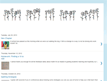 Tablet Screenshot of freshfromthefirstgrade.blogspot.com