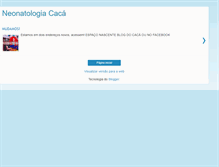 Tablet Screenshot of neonatologiakk.blogspot.com