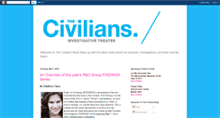 Desktop Screenshot of blogforthecivilians.blogspot.com