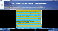 Desktop Screenshot of perantisputera26.blogspot.com