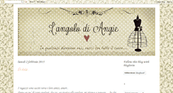 Desktop Screenshot of angie-angela-angie.blogspot.com