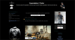 Desktop Screenshot of expendables-2-movie-trailer.blogspot.com