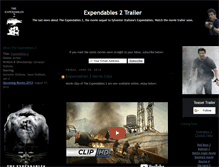 Tablet Screenshot of expendables-2-movie-trailer.blogspot.com