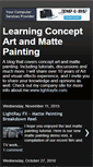 Mobile Screenshot of conceptartandmattepainting.blogspot.com