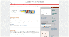 Desktop Screenshot of electronic-device.blogspot.com