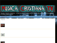 Tablet Screenshot of musicacristianatvoficial.blogspot.com