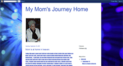 Desktop Screenshot of mymomsjourneyhome.blogspot.com