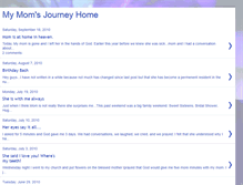 Tablet Screenshot of mymomsjourneyhome.blogspot.com