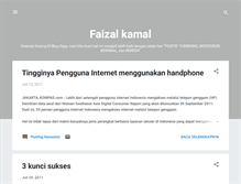 Tablet Screenshot of faizalkamal.blogspot.com