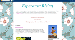 Desktop Screenshot of esperanzarisingwebquest.blogspot.com