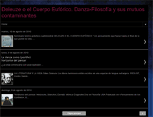 Tablet Screenshot of deleuzeoelcuerpoeuforico.blogspot.com