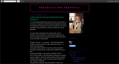 Desktop Screenshot of luisa-presentacionpersonal.blogspot.com