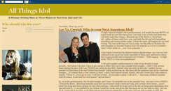 Desktop Screenshot of idolmama.blogspot.com