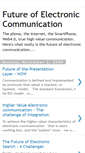 Mobile Screenshot of future-of-electronic-communication.blogspot.com