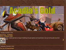 Tablet Screenshot of acadiasgold.blogspot.com