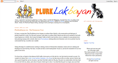 Desktop Screenshot of plurklakbayan.blogspot.com