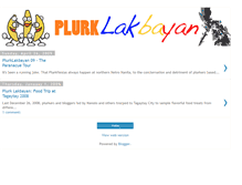 Tablet Screenshot of plurklakbayan.blogspot.com