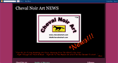 Desktop Screenshot of chevalnoirart.blogspot.com