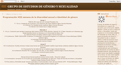 Desktop Screenshot of generoysexualidad.blogspot.com