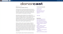 Desktop Screenshot of donorcast.blogspot.com