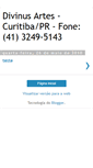 Mobile Screenshot of divinusartes.blogspot.com