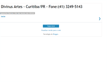 Tablet Screenshot of divinusartes.blogspot.com