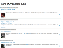 Tablet Screenshot of e30racecarbuild.blogspot.com
