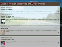 Tablet Screenshot of makinitheaven.blogspot.com