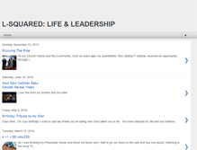 Tablet Screenshot of l2lifelead.blogspot.com